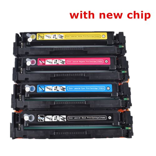 CF400A CF401A  402 403A 201A Compatible Color Toner Cartridg