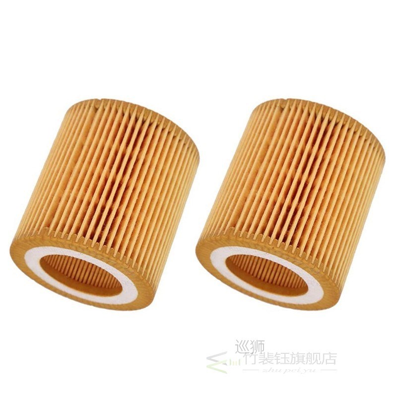2Pcs 11427640862 Fuel Filters Oil Grid Fuel Filters Elements