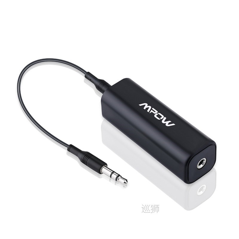 Original Brand Mpow MA1Black Ground Loop Noise Isolator for