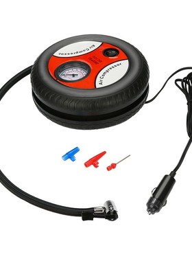 260PSI DC 12V portable electric mini tire inflator air compr