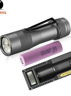 LMINOP FW3A EDC Powerful Flashlight 3 x Cree XP-L Hi /SS20 L