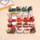 Ornaments Wooden Merry Train Xmas Christmas Small