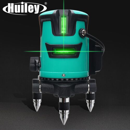 Line Laser 5 Lines Green Laser Level Smart Touch Keys Self-L
