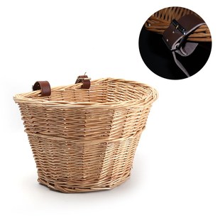 Bicycle Bucket Electric Car Front Rattan Basket Waterproof S