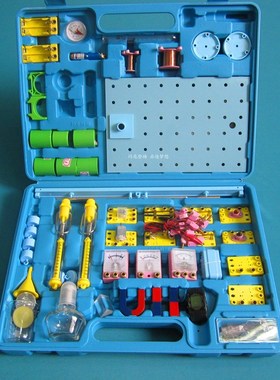 Physics experiment box electrical circuit teaching instrumen