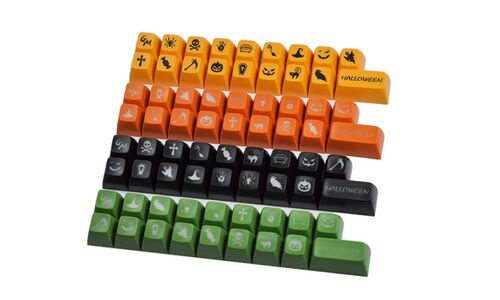 SP SA Halloween theme ABS keycaps