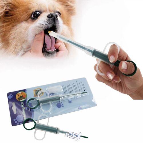 1PC Pet Dog Cat Puppy Pills Dispenser Feeding Kit Given Medi