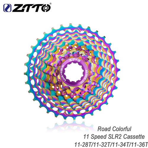 Road Bike 11Speed SLR2 Cassette Ultralight 11s 11-28T Colorf