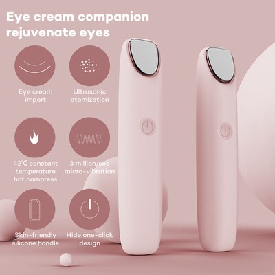 Ultrasonic Vibration Eye Massager Anti-Ageing Wrinkle Massag
