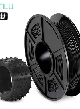 SUNLU TPU Filament 3D Printer Filament Flexible Black 1.75m