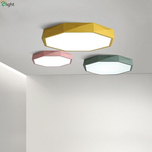 Diamond Led Ceiling Lights Acrylic Living Room APP Dimmable