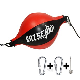 PU Punching Ball Pear Boxing Bag Training Reaction Speed Spe