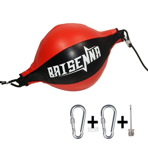 PU Punching Ball Pear Boxing Bag Training Reaction Speed Spe