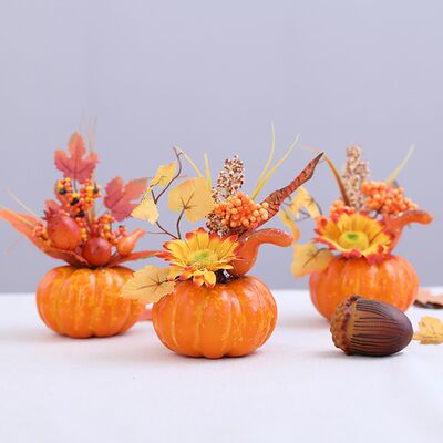 Halloween Thanksgiving Family Personalized Decoration Simula