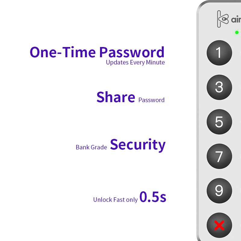 Airbnk F101 Password Pad Digital Electronic Password Keypad