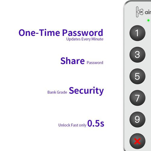 Airbnk F101 Password Pad Digital Electronic Password Keypad