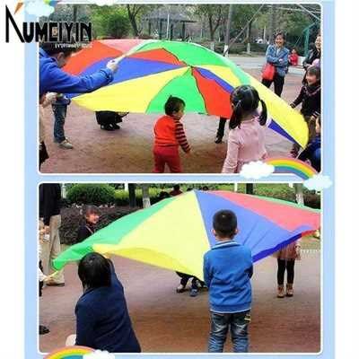 Hot Rainbow Parachute Dia 2M Child Kids Sports Development O