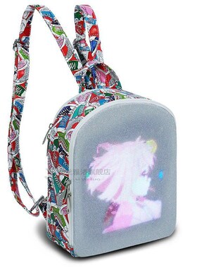 LED Backpack Wo's Backpack Display Screen Backpacks Smart WI