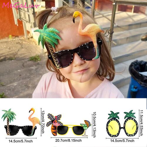 2 pcs/set Beautiful Flamingo Turtle Leaves Photo Booth Frame