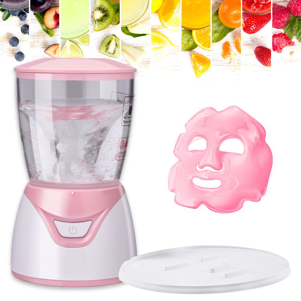 Mini Automatic Fruit Face Mask Maker DIY Natural Collagen Fa