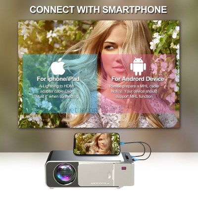 V20 Cheap Smart Video Projector,HDMI SB PC Handheld Portable