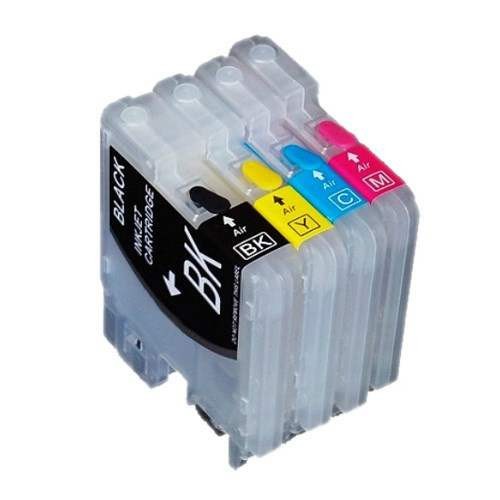 Br LC39 LC975 DCP-J125 refillable ink cartridge LC39