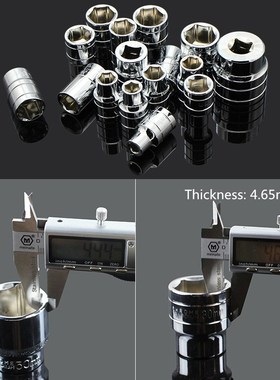 46pcs Car Repair Tools Socket And Wrench Set Screwdriver Sma