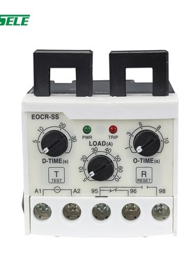 EOCR-SS thermal overload motor protector relay