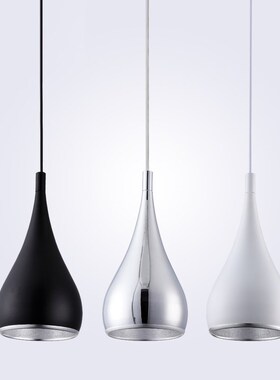 Modern Restaurant Pendant Lights Minimalist LED Hand Lamp Di