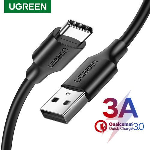 QC 3.0 USB Type C Cable For Samsung S20 S10 3A Fast Charging