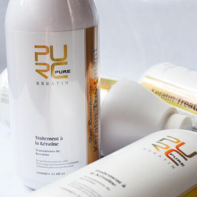 PURC stRaightening haiR bRazilian keRatin tReatment shamPoo