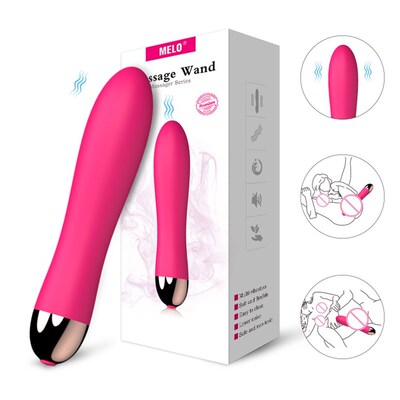 12 Speeds Magic Wand Cordless Massage Sticks USB Rechargeabl