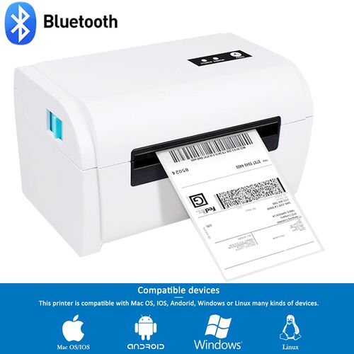 GZ Weiou Thermal Barcode Label Printer With Label Holder– C