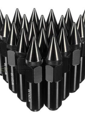 20pcs M12X1.5 Aluminum 60mm niversal Car Wheels Rims Lug Nut