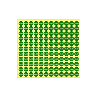 rohs标签贴纸绿色标签ROHS标志标识GP椭圆尾数贴纸HF无卤标签ROHS+HF警示不干胶HSF标签定制