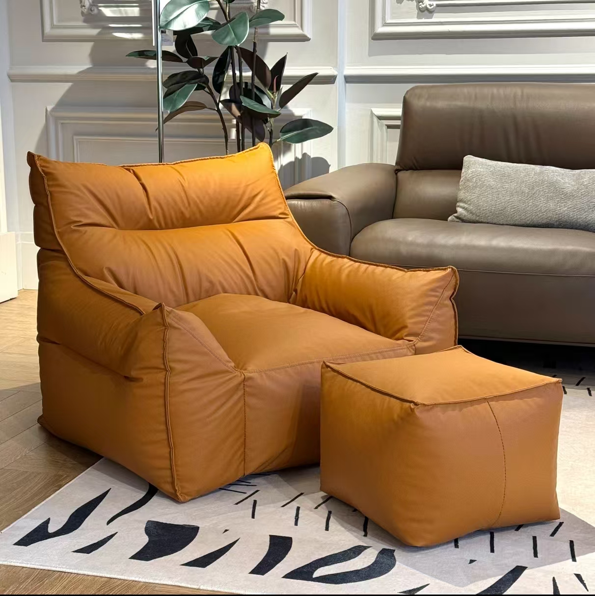 懒人沙发可躺可睡卧室单人小沙发