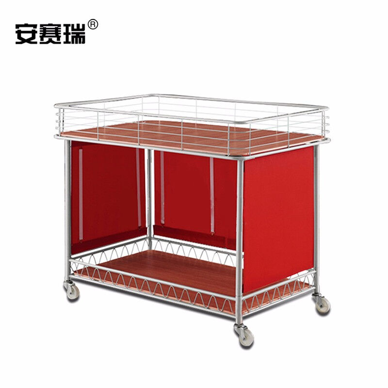 安赛瑞商超促销台促销车多功能售货车展示台货架理货甩货花车120