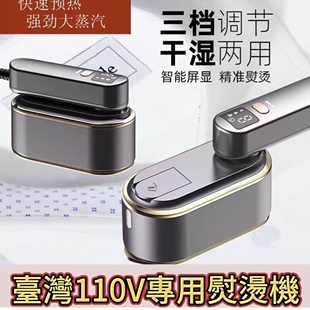 110v挂烫机便携式日本加拿大美国持蒸汽熨斗家用小型可折叠旅行手