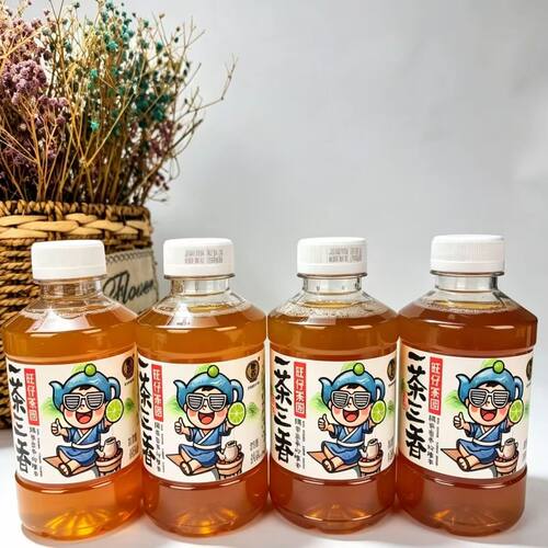 甘肃三炮台植物饮料450ml瓶装