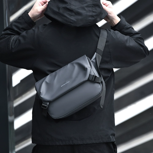 Мужская сумка через плечо для отдыха, японская трендовая сумка на одно плечо, универсальный рюкзак