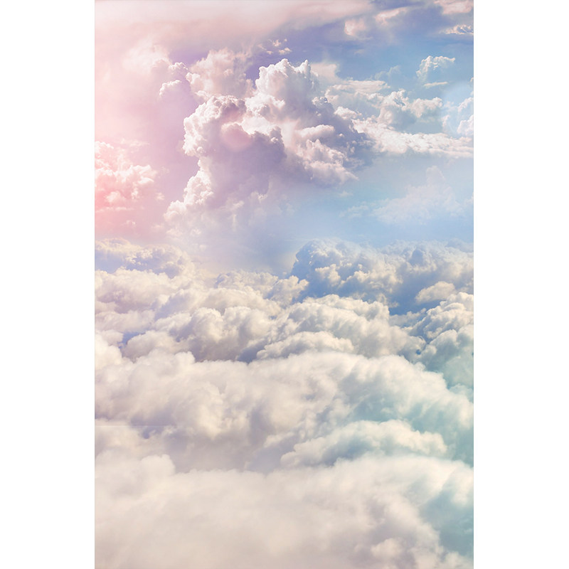 彩色天空摄影背景布云彩天上直播背景布ins挂布主播背景儿童婚纱摄影