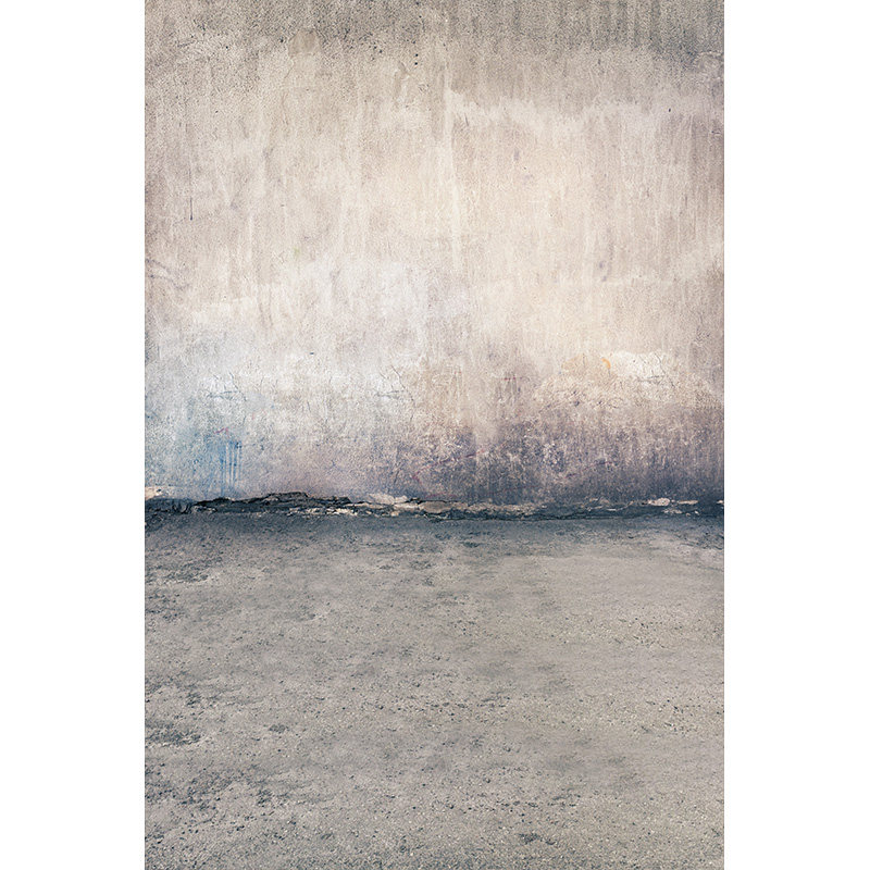 灰色肌理影楼婚纱摄影欧式破碎感砖墙影棚室内写真背景纸高级感拍摄道