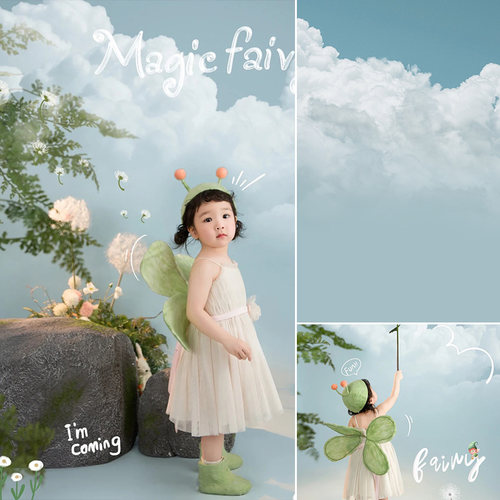 影楼摄影复古婚纱背景布