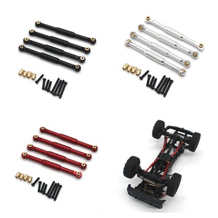 FMS 1/18 FCX18 新款 LC80 模型遥控车 金属升级 配件 下拉杆4条