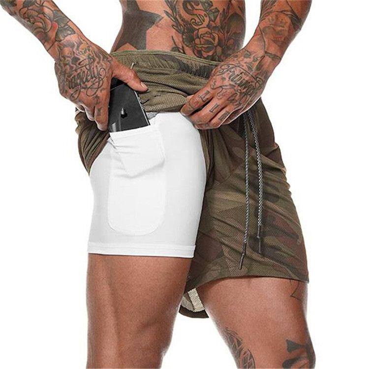 Sports fitness shorts 男式沙滩裤休闲大码短裤网眼运