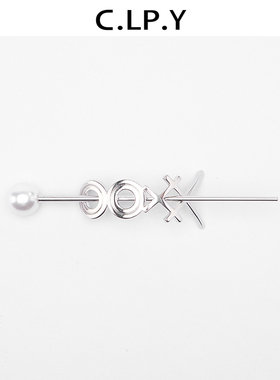 [2折]C.LP.Y OOXX发簪新款个性气质潮流时尚百搭发饰女小众设计感