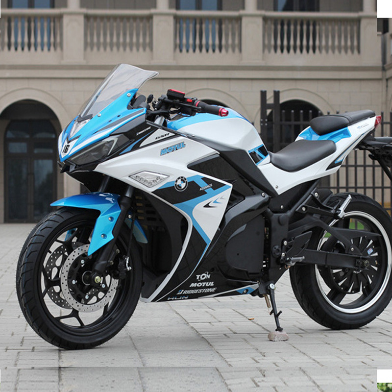 【可上牌】V6电动摩托车跑车蛟龙魔影R3高速电摩72V成人大功率电