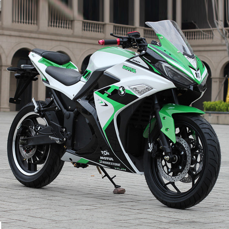 【可上牌】V6电动摩托车跑车蛟龙魔影R3高速电摩72V成人大功率电