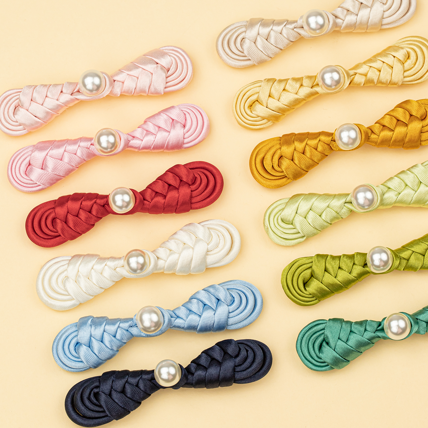 珍珠琵琶扣旗袍盘扣配件辅料女