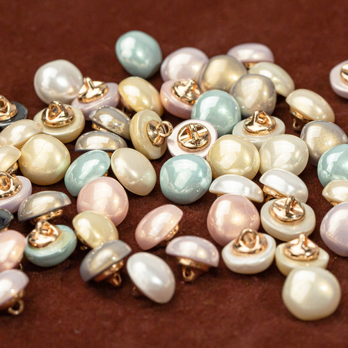 旗袍扣国风仿贝壳异形汉服唐装扣